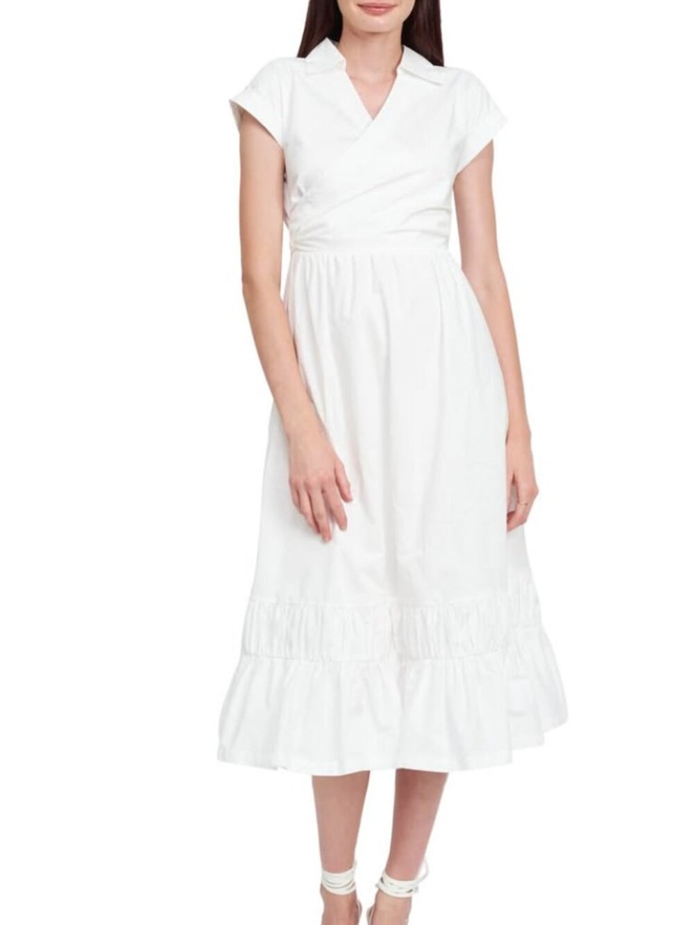 En Saison Juliet Cotton Midi Dress